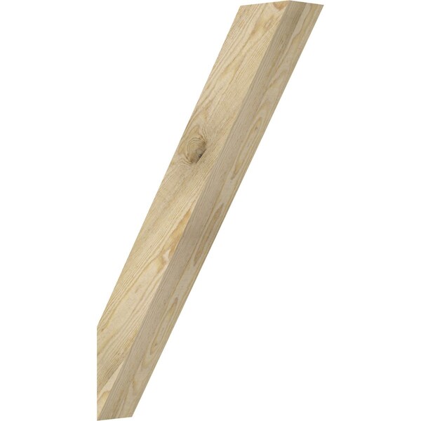 Ekena Millwork 4"W x 20"D x 32"H Traditional Rough Sawn Knee Brace, Douglas Fir BRC04X20X32TRA00RDF - main